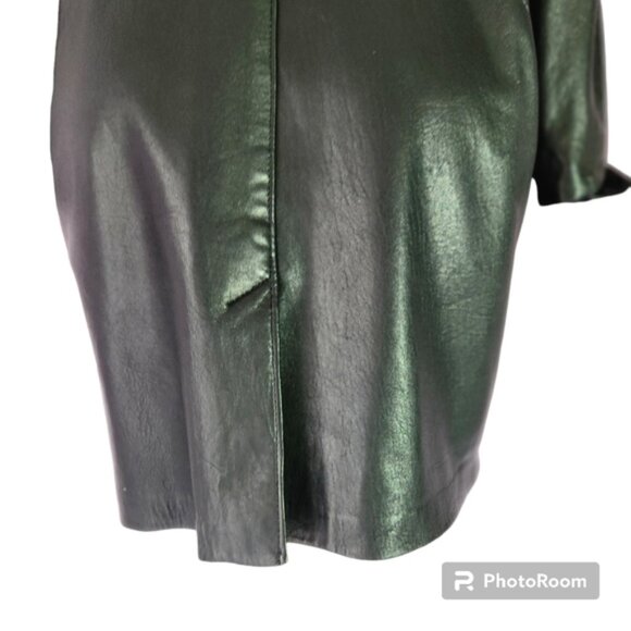 Coronet Montreal button-down Leather size medium USA - Picture 8 of 12